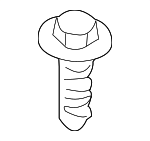 7119904288 - Body: Side Shield Screw for BMW: 740i, 750e xDrive, 760i xDrive, i7, X3, X4, X5, X6, X7, XM, Z4 Image