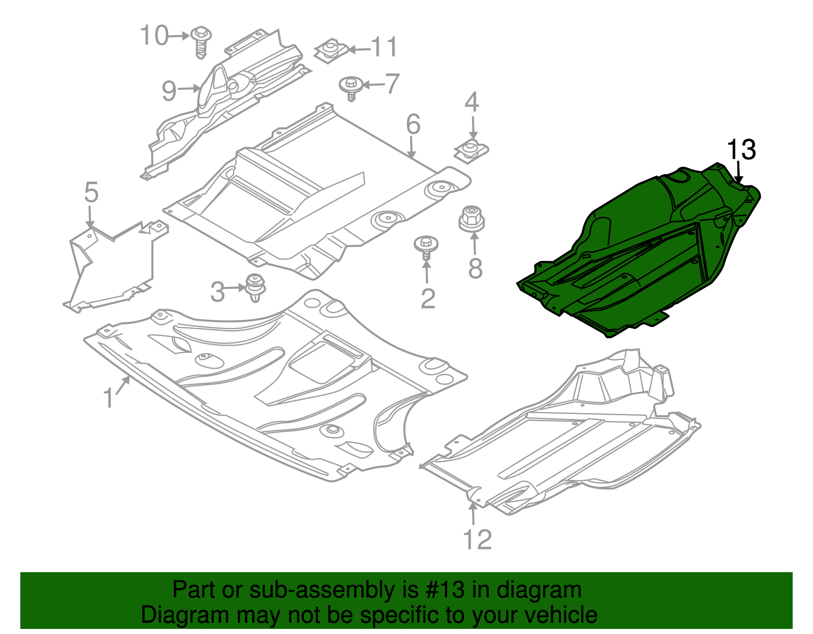 Tank Shield - BMW (51713400039)