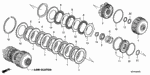 22510R36003 - Transmission - Automatic: GUIDE, LOW CLUTCH for Acura Image