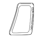 F1TZ9829710C - Body: Quarter Glass for Ford: Explorer Image