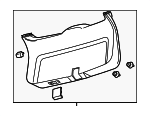 LJ7Z7842906AA - : Lower Trim Panel for Lincoln: Corsair Image