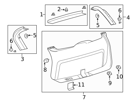 Interior Trim for 2020 Lincoln Corsair #0