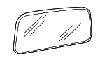 7632A221 - Body: Mirror Glass for Mitsubishi: Outlander Image