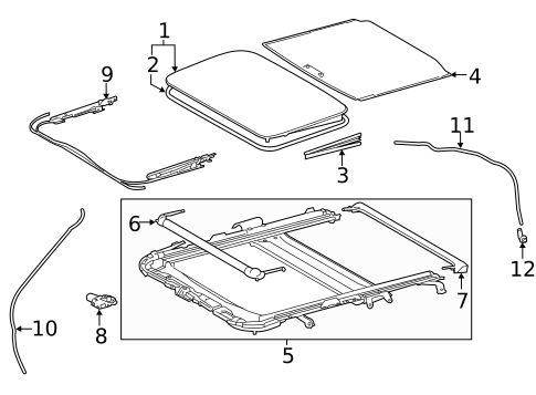Sunroof for 2022 Lexus IS300 #0