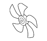 PE1115140 - Cooling System: Fan Blade for Mazda: 6, CX-5 Image