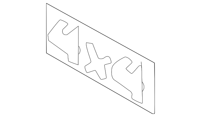 1988-2000 GM Pickup Box Side Rear 4x4 Decal 15552357 | Shop Matick ...