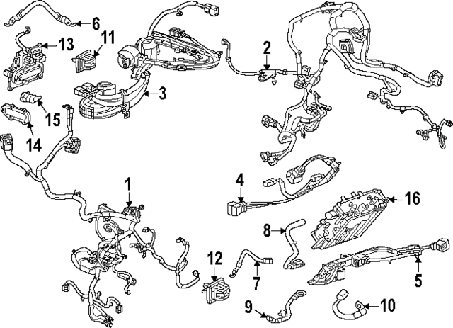 85045077 - : Wire Harness for Chevrolet: Silverado EV Image