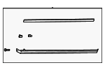 15250121 - Body: Rocker Molding for Pontiac: Aztek Image