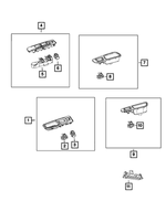 7MS28LXHAA - Electrical: Front Door Switch And Bezel for Mopar Image