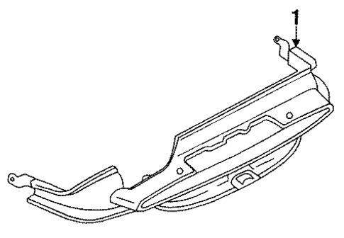 Interior Trim for 1993 Mazda MX-3 #5