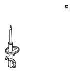 4853049795 - : Suspension Strut for Lexus: RX400h Image