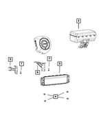 68483877AA - Restraints: Passenger Air Bag for Jeep: Renegade Image