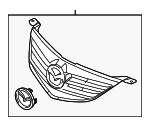 BN9G50710C08 - : Grille Assembly for Mazda: 3 Image
