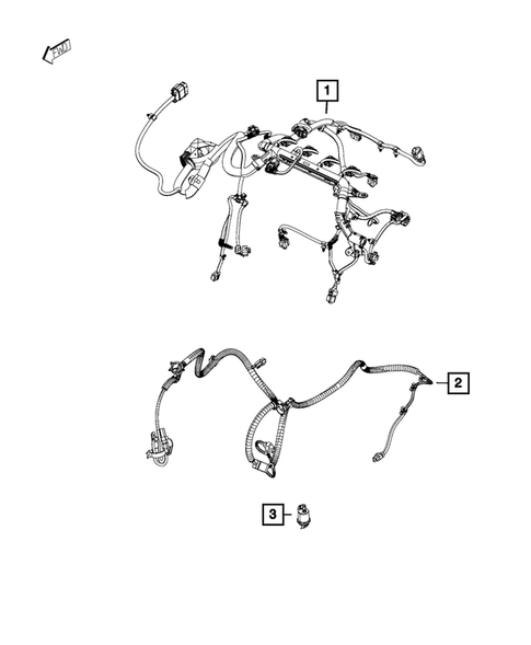 Wiring-Powertrain for 2016 Fiat 500L #1