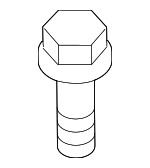 N10629602 - Electrical: Belt Guide Bolt for Porsche Image