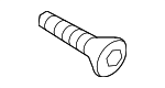9A700775500 - Electrical: Belt &amp; Retractor Lower Bolt for Porsche Image