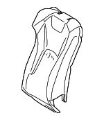 7155247420 - Body: Seat Back Pad for Toyota: Prius, Prius Prime Image