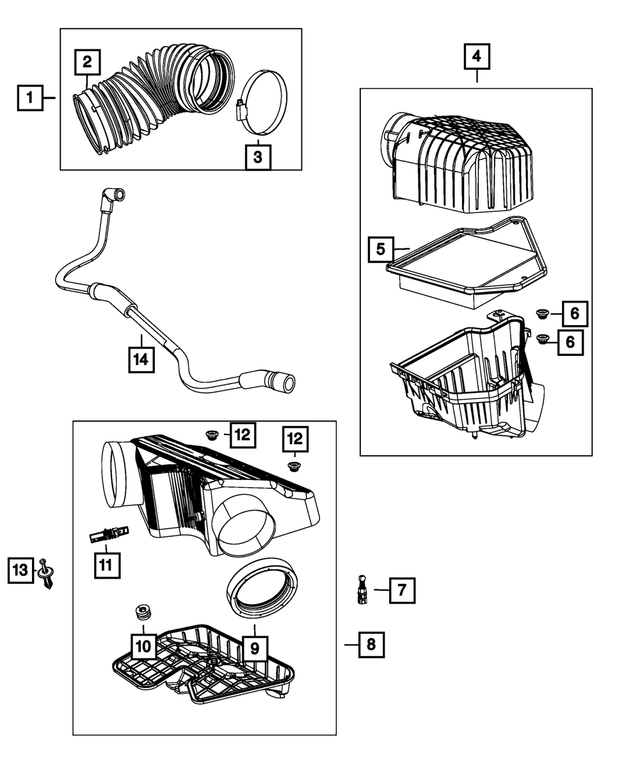 6105177AA - Fuel: Hose Clamp for Mopar Image image