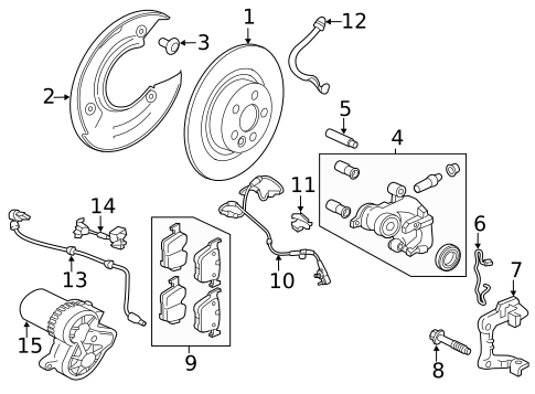 Rear Brakes for 2020 Jaguar XF #2