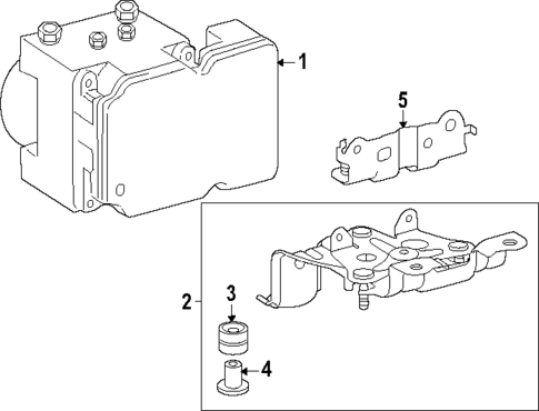ABS Components for 2025 Toyota Land Cruiser #0