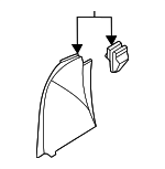 51459628693 - Body: Side Cover for BMW: 740i, 750e xDrive, 760i xDrive, i7 Image