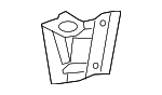 4M0121214A - Cooling System: Mount Bracket for Audi Image