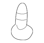 9007502727 - Electrical: Access Cover Screw for Lexus: GX460, IS F, IS250, IS300, IS350 Image