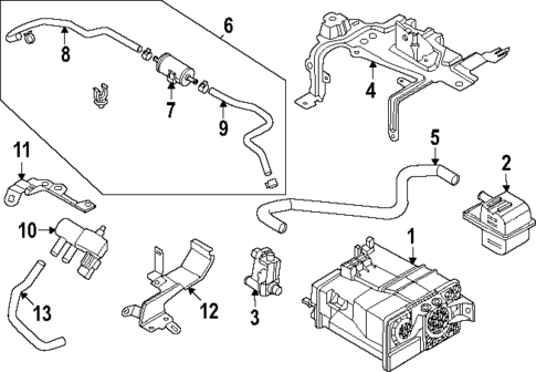 Emission Components for 2025 Nissan Kicks #0