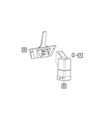 6104708AA - Electrical: Hex Nut for Mopar Image