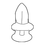 91506SZNA01 - Body: Grille Clip for Acura Image