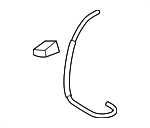 25450D5000 - Cooling System: Reservoir Hose for Kia Image