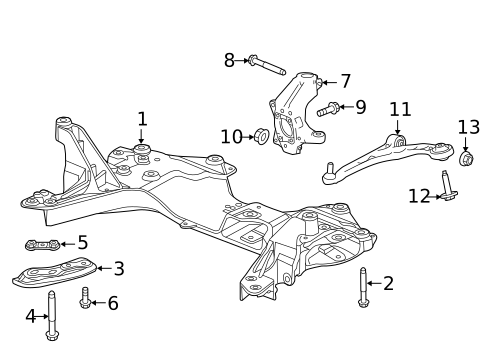Suspension Components for 2013 Dodge Dart #1