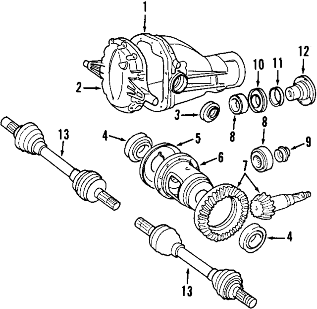 183842 - : Side Bearings for Volvo Image