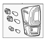 8156004180 - : Tail Lamp Assembly | Driver Side for Toyota: Tacoma Image