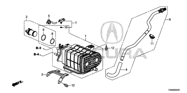 Canister for 2013 Acura ILX #0
