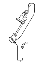 282822GTA1 - Cooling System: Inlet Pipe for Hyundai: Santa Fe, Santa Fe Sport, Sonata Image