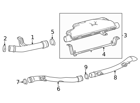 Exhaust Components for 2025 Toyota Mirai #0