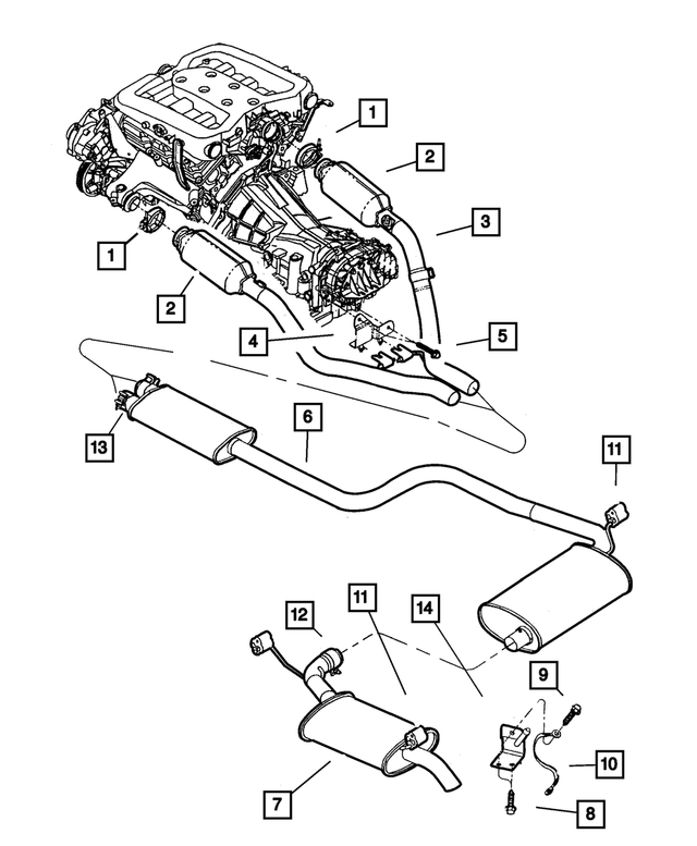 6503478 - Exhaust: Tap Screw for Mopar Image