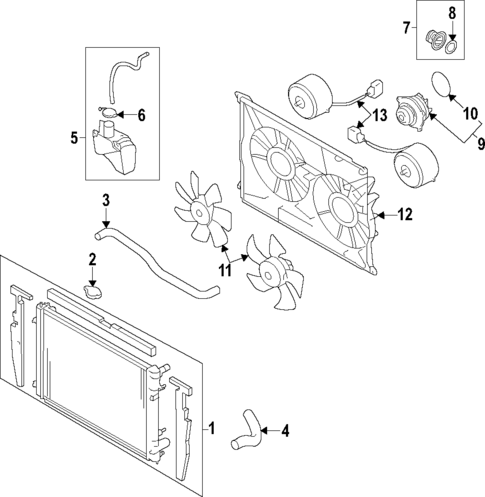 Water Pump for 2023 Subaru Crosstrek #1
