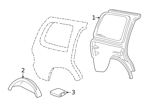 Inner Structure for 2009 Lincoln Navigator #0