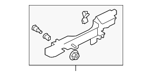 72682TZ3A71 - : Handle Base for Acura Image