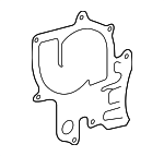 99710634000 - Cooling System: Water Pump Gasket for Porsche: 911, Boxster, Cayman Image
