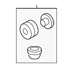 25810186 - Electrical: ABS Control Module Insulator for Cadillac: Escalade | Chevrolet: Silverado 1500, Tahoe | GMC: Sierra 1500, Yukon | Saturn: Vue Image