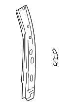 JL1Z7824300B - Body: Center Pillar Reinforced for Ford Image