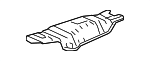 74600T3VA00 - Exhaust: Heat Shield for Honda: Accord Image
