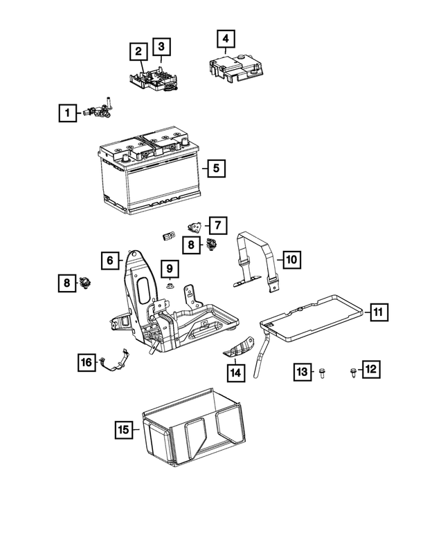 68093581AA - Electrical: Mega Fuse for Mopar Image