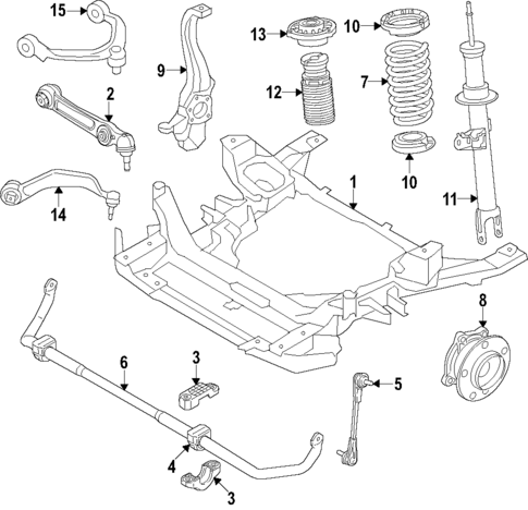 Upper Control Arm for 2025 BMW 530i #0