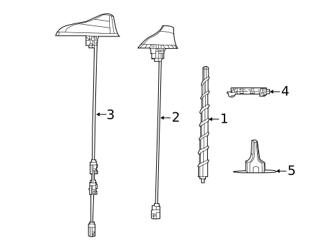 Antenna & Radio for 2021 Jeep Compass #1