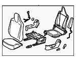 7120074280B1 - Body: Seat Assembly for Toyota Image