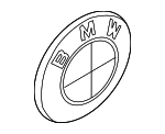 51148041425 - Accessories: Deck Lid Emblem for BMW Image